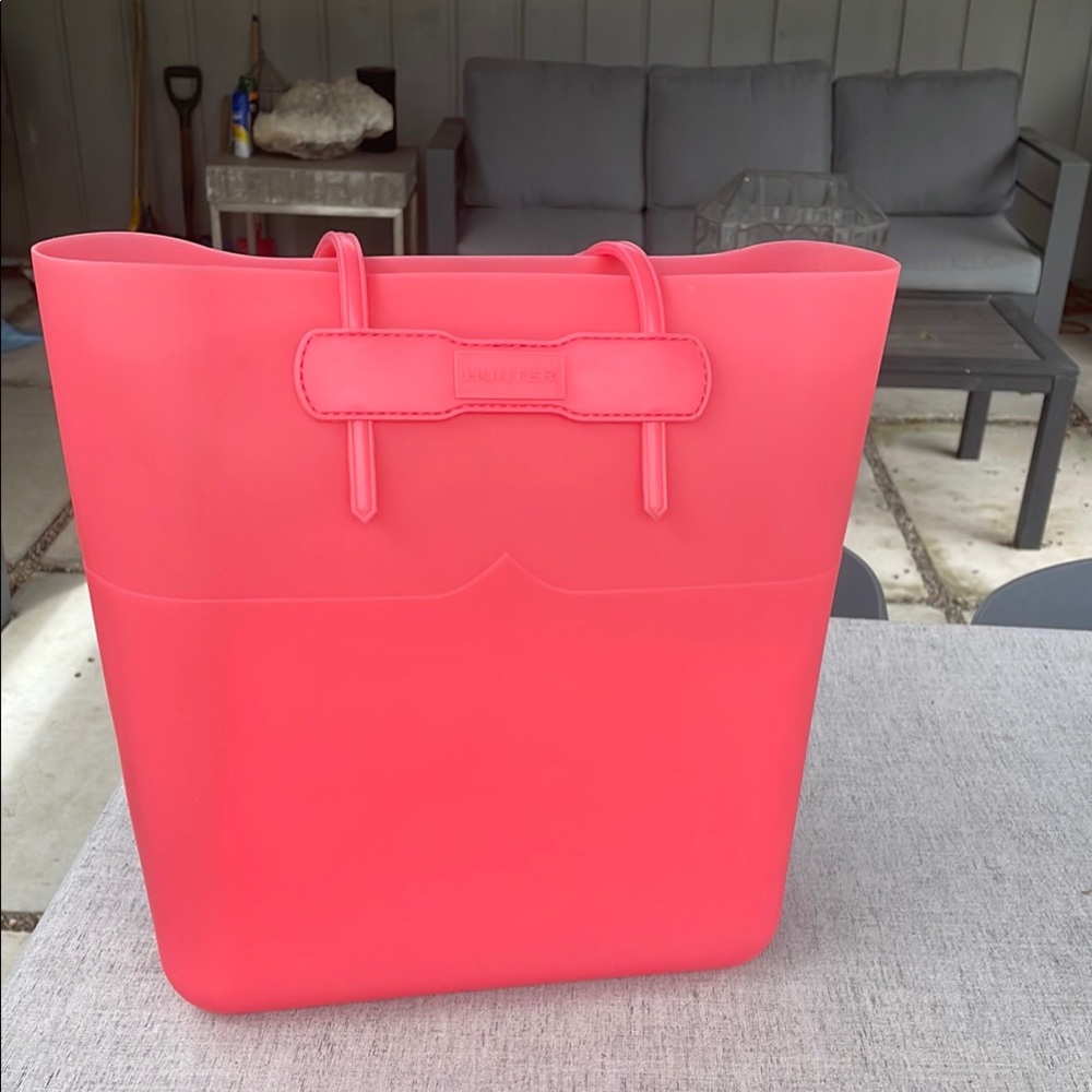 Hunter Rubber tote bag